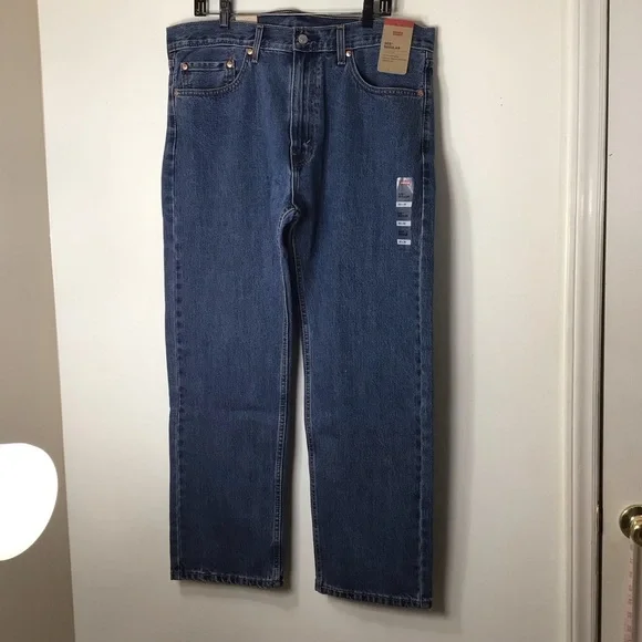 NWT Levi jeans men 505 38 / 30 regular - Picture 1 of 7